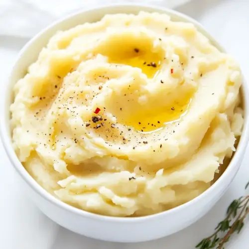 Olive Oil Mashed Potatoes