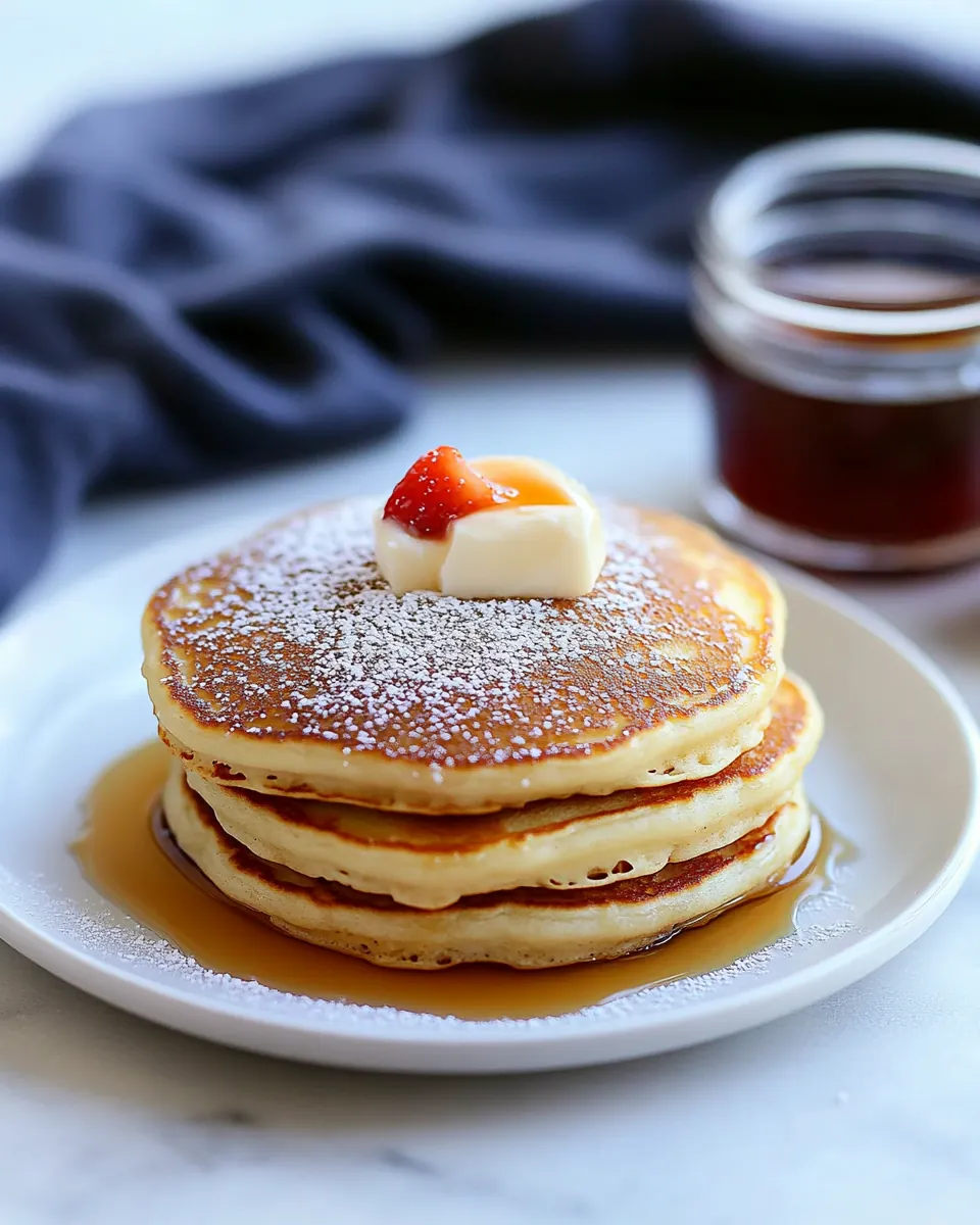 Olive Oil Pancakes