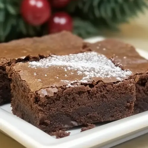 One Bowl Fudgy Brownies