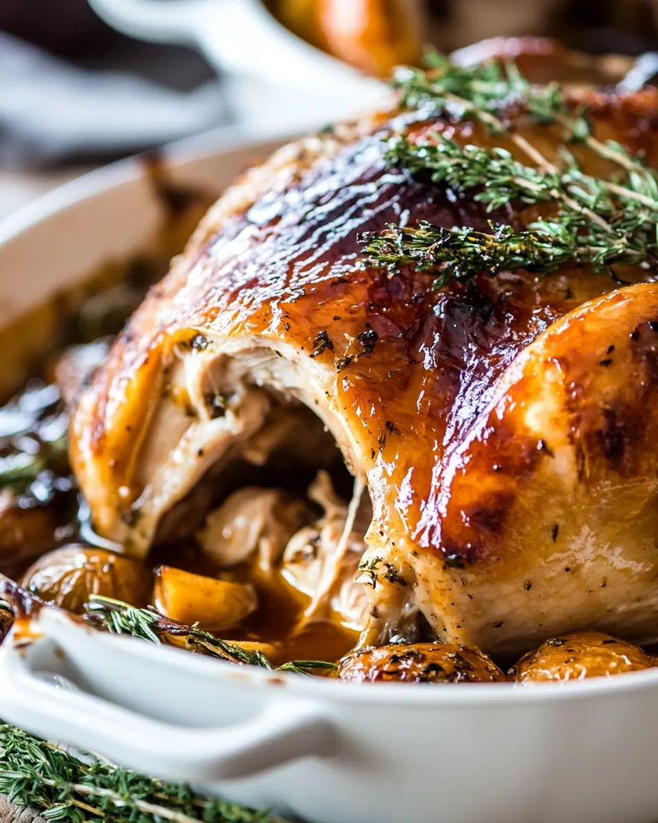 One Pan Herb Roasted Turkey