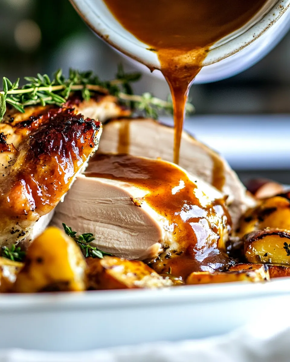 One Pan Herb Roasted Turkey