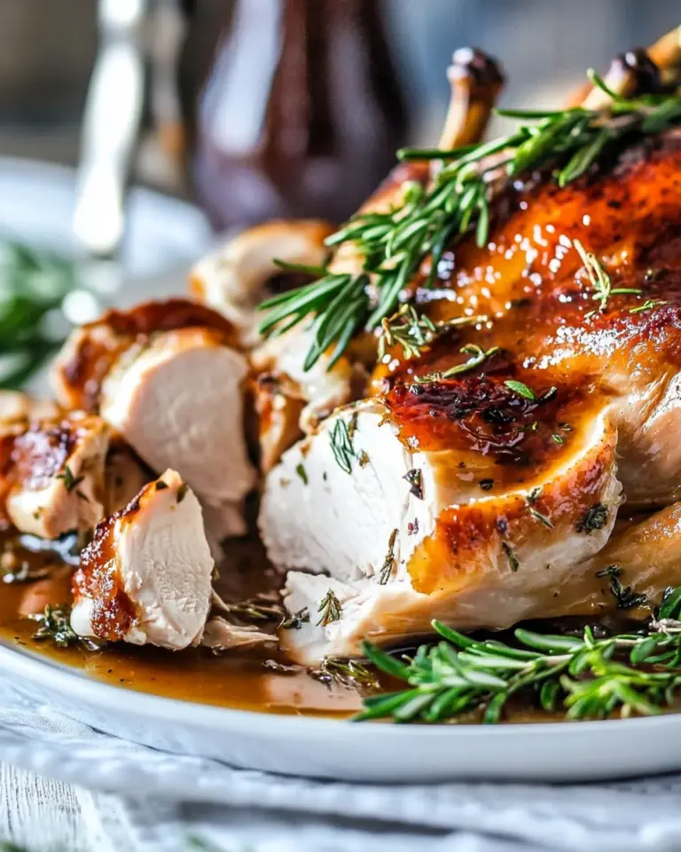One Pan Herb Roasted Turkey