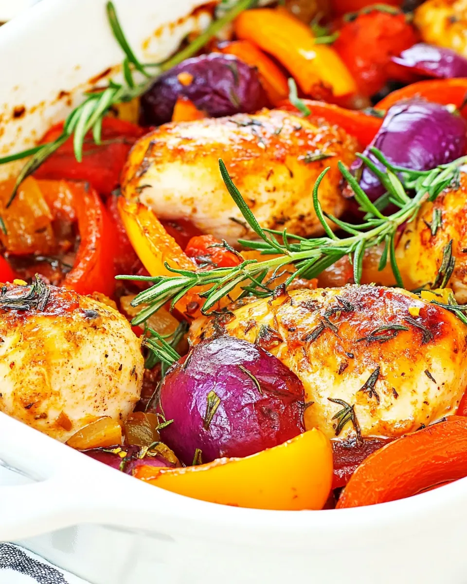 One Pan Mediterranean Chicken