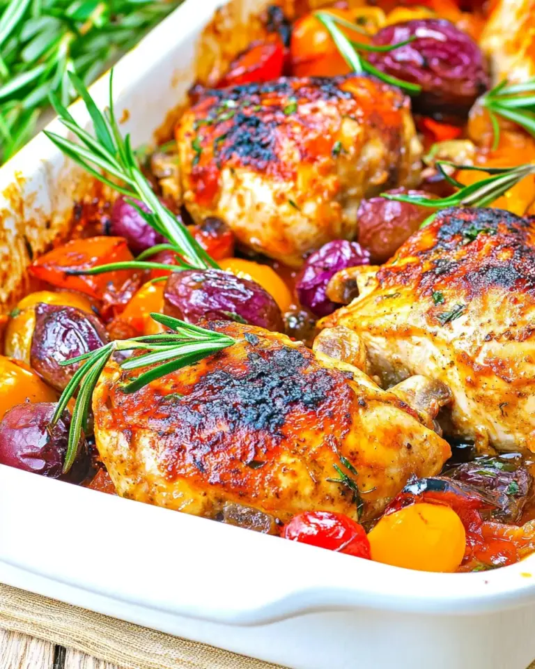 One Pan Mediterranean Chicken