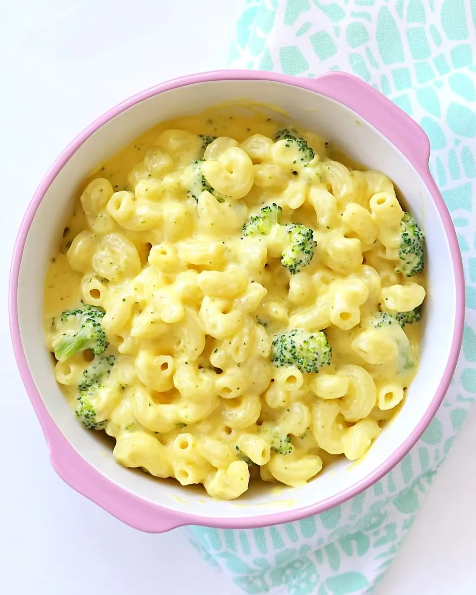 One Pot Broccoli Mac and Cheese