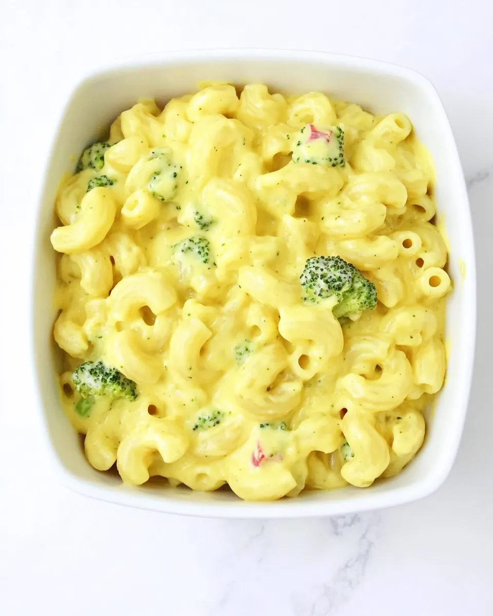 One Pot Broccoli Mac and Cheese