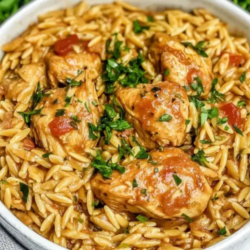 One Pot Chicken and Orzo