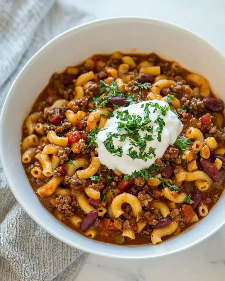 One Pot Chili Mac