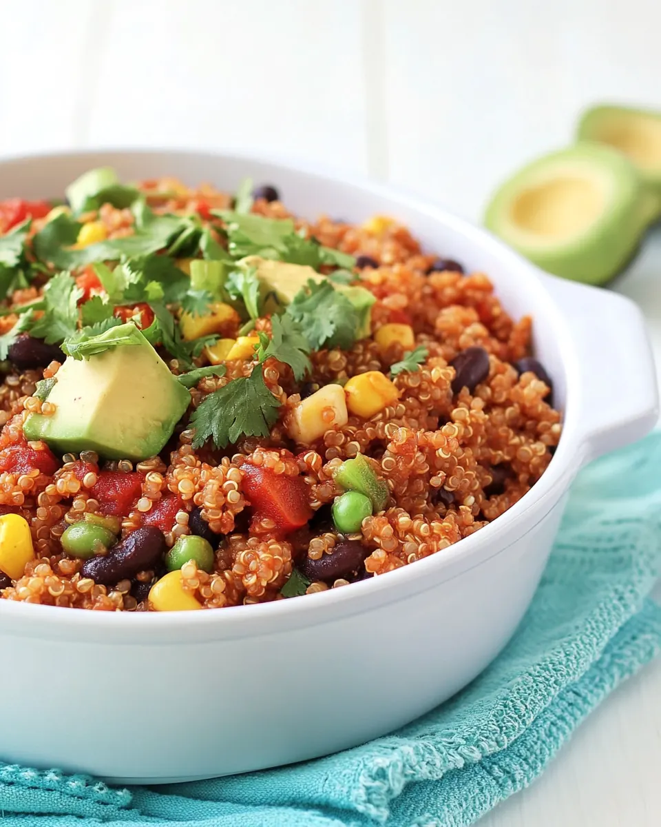 One Pot Mexican Quinoa
