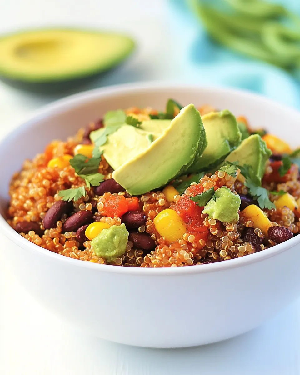 One Pot Mexican Quinoa
