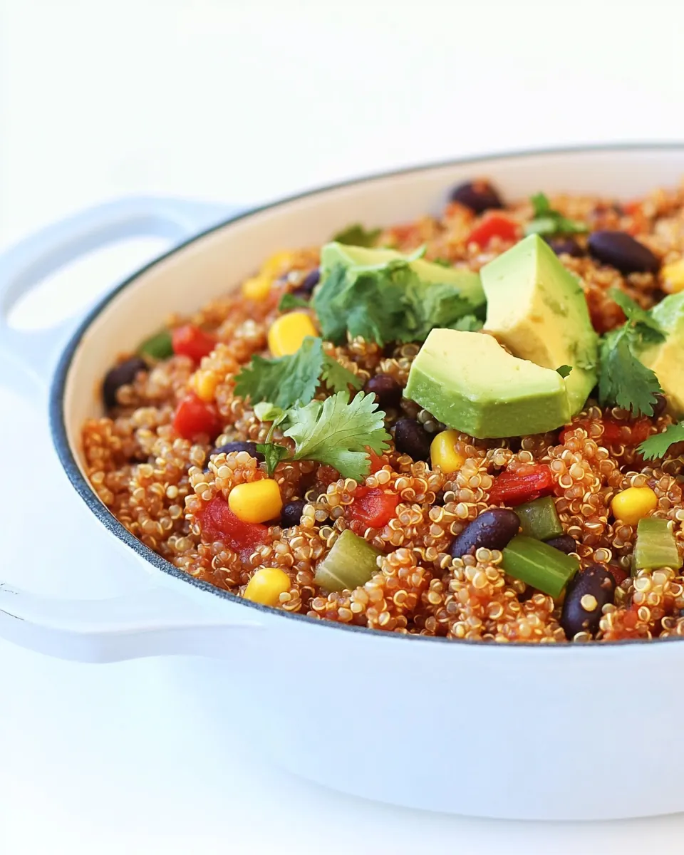 One Pot Mexican Quinoa