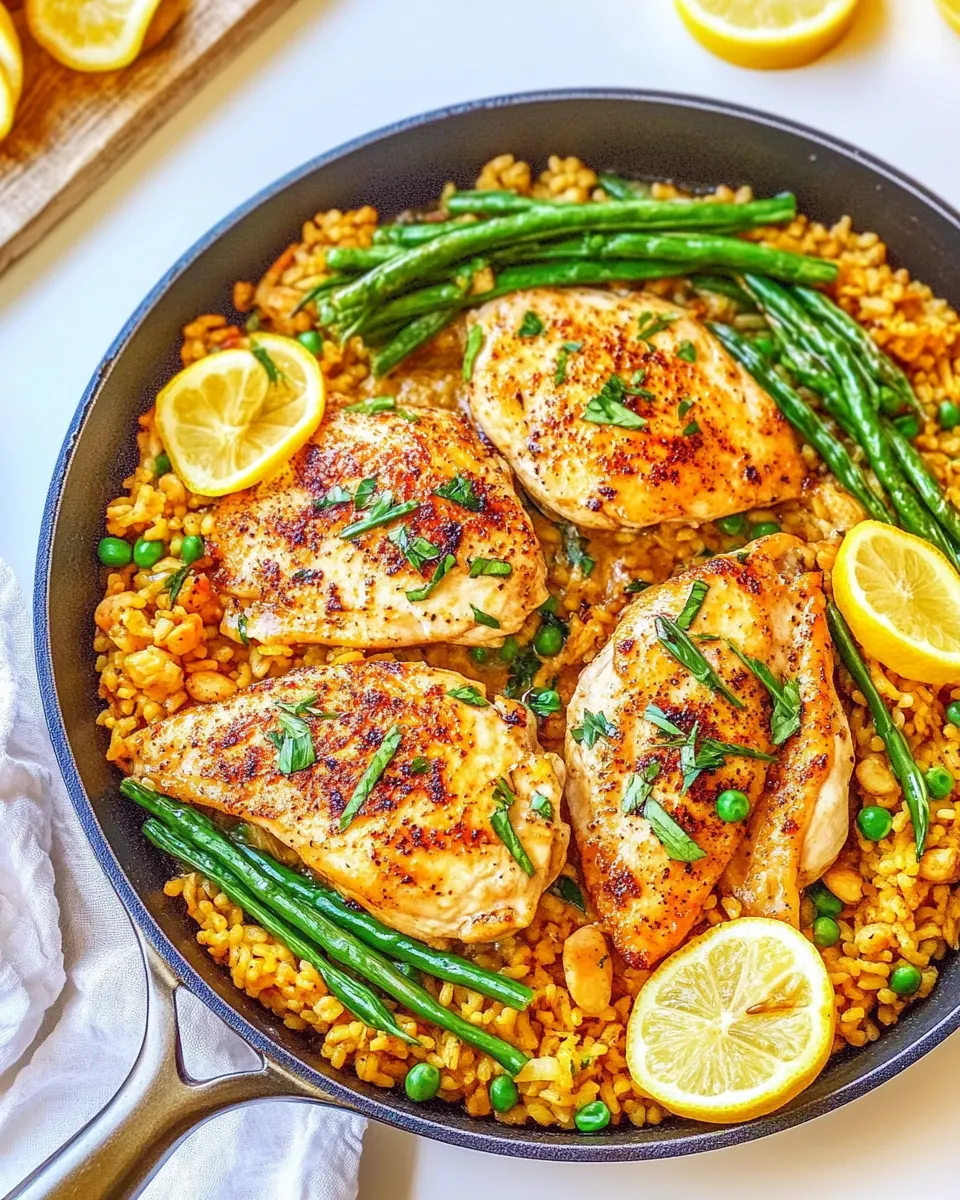 One Skillet Lemon Chicken