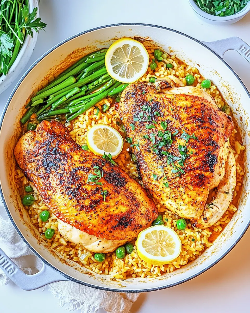 One Skillet Lemon Chicken