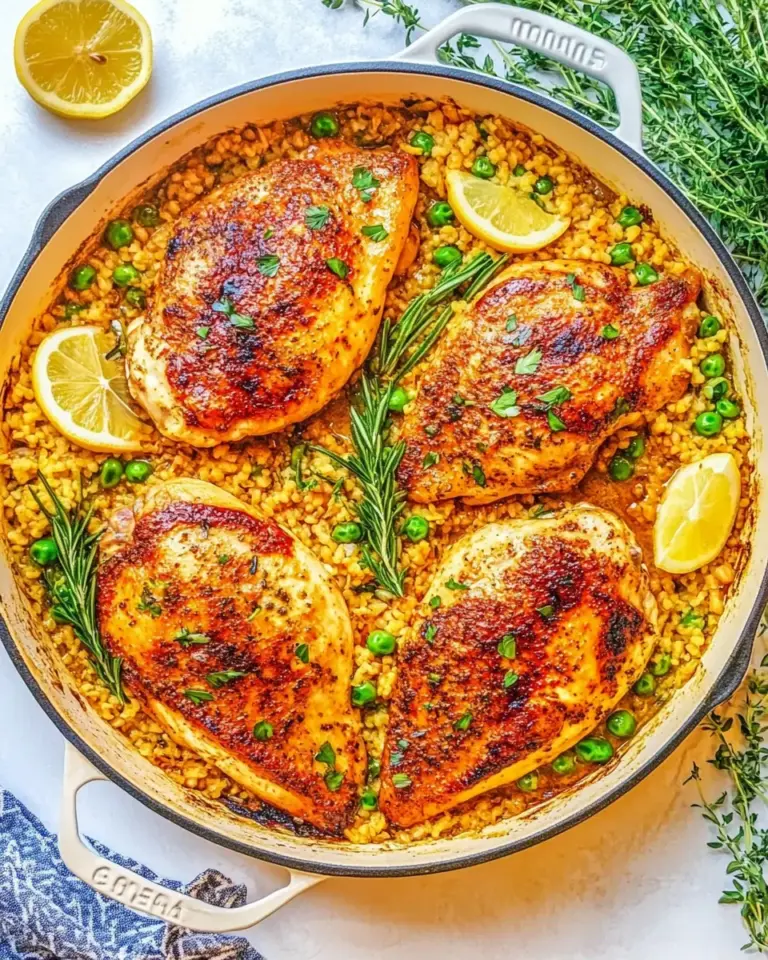 One Skillet Lemon Chicken