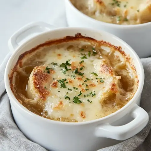 Ooey Gooey French Onion Soup
