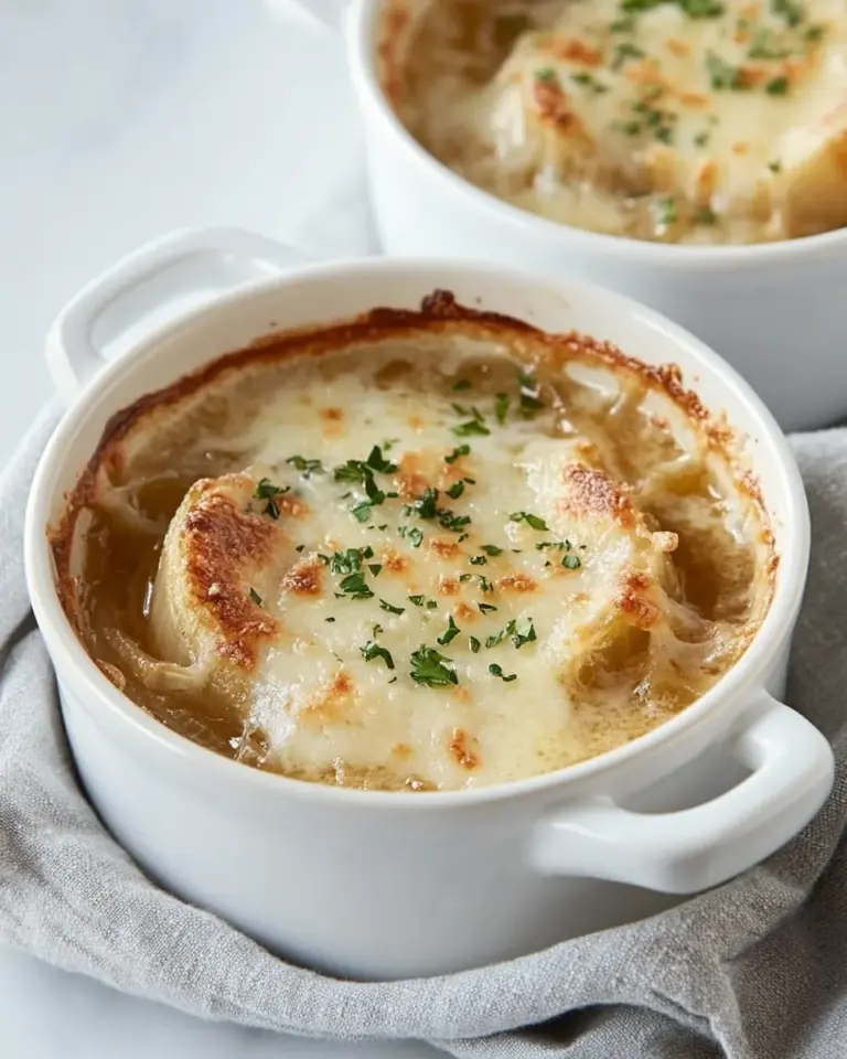 Ooey Gooey French Onion Soup
