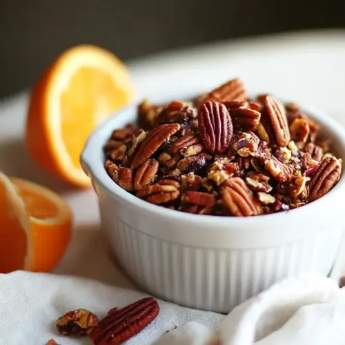Orange Chipotle Spiced Pecan Mix