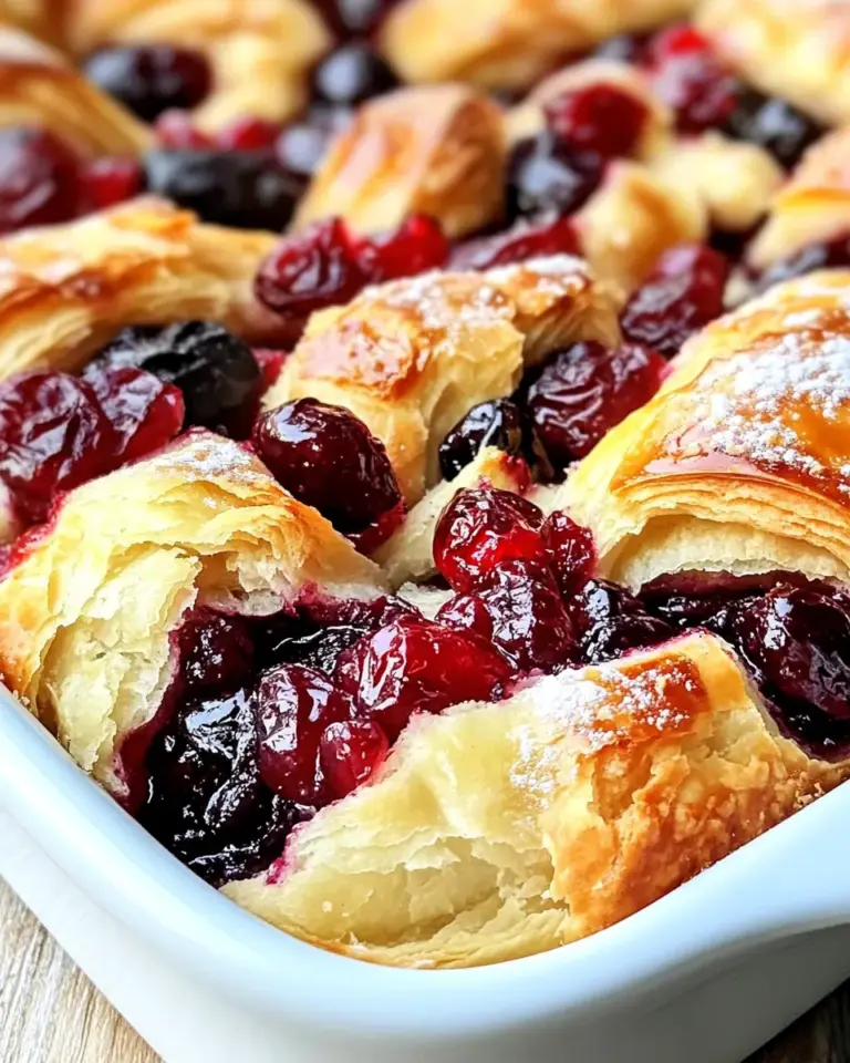 Orange Cranberry Croissant Bake Recipe