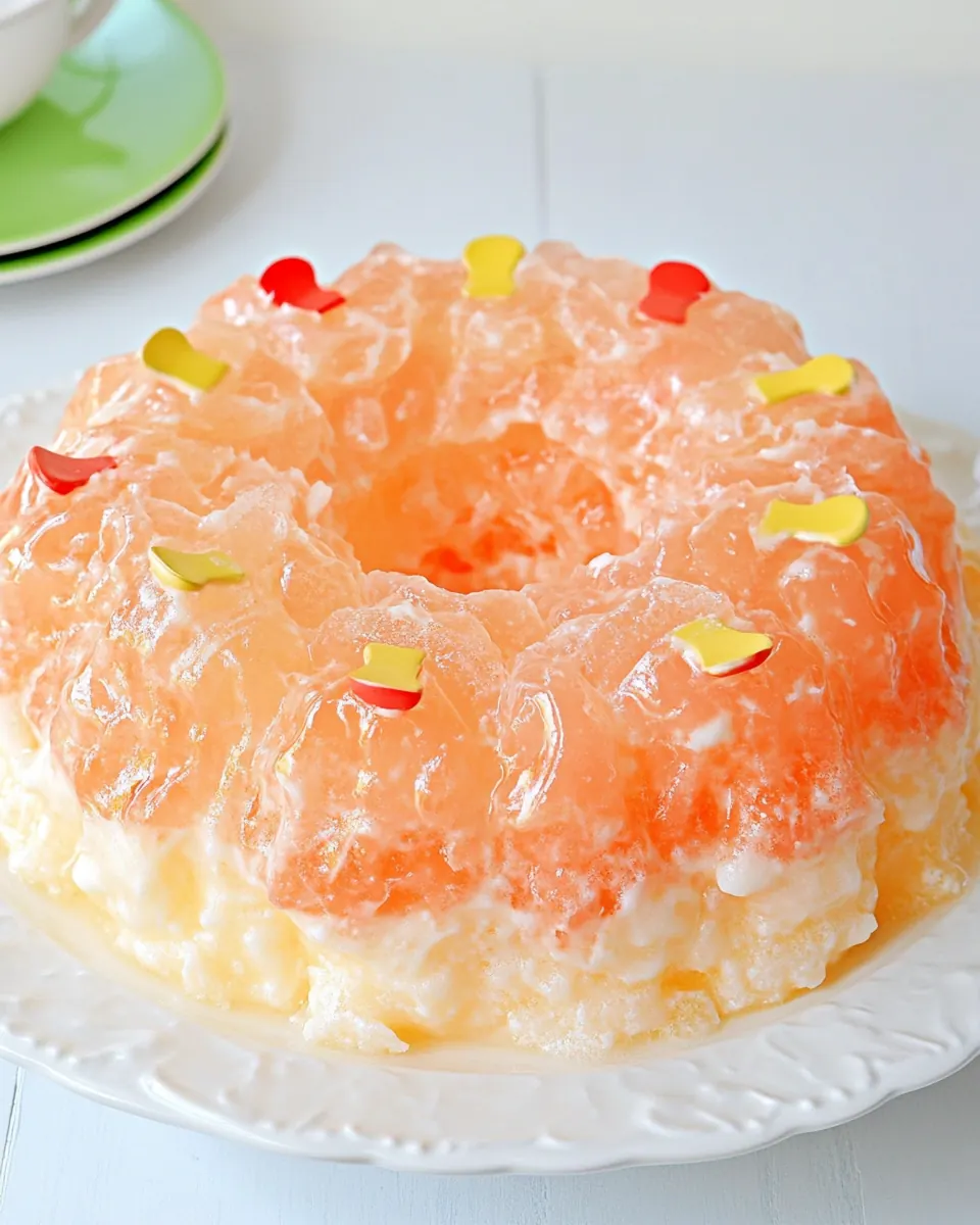 Orange Fluff Jello Salad