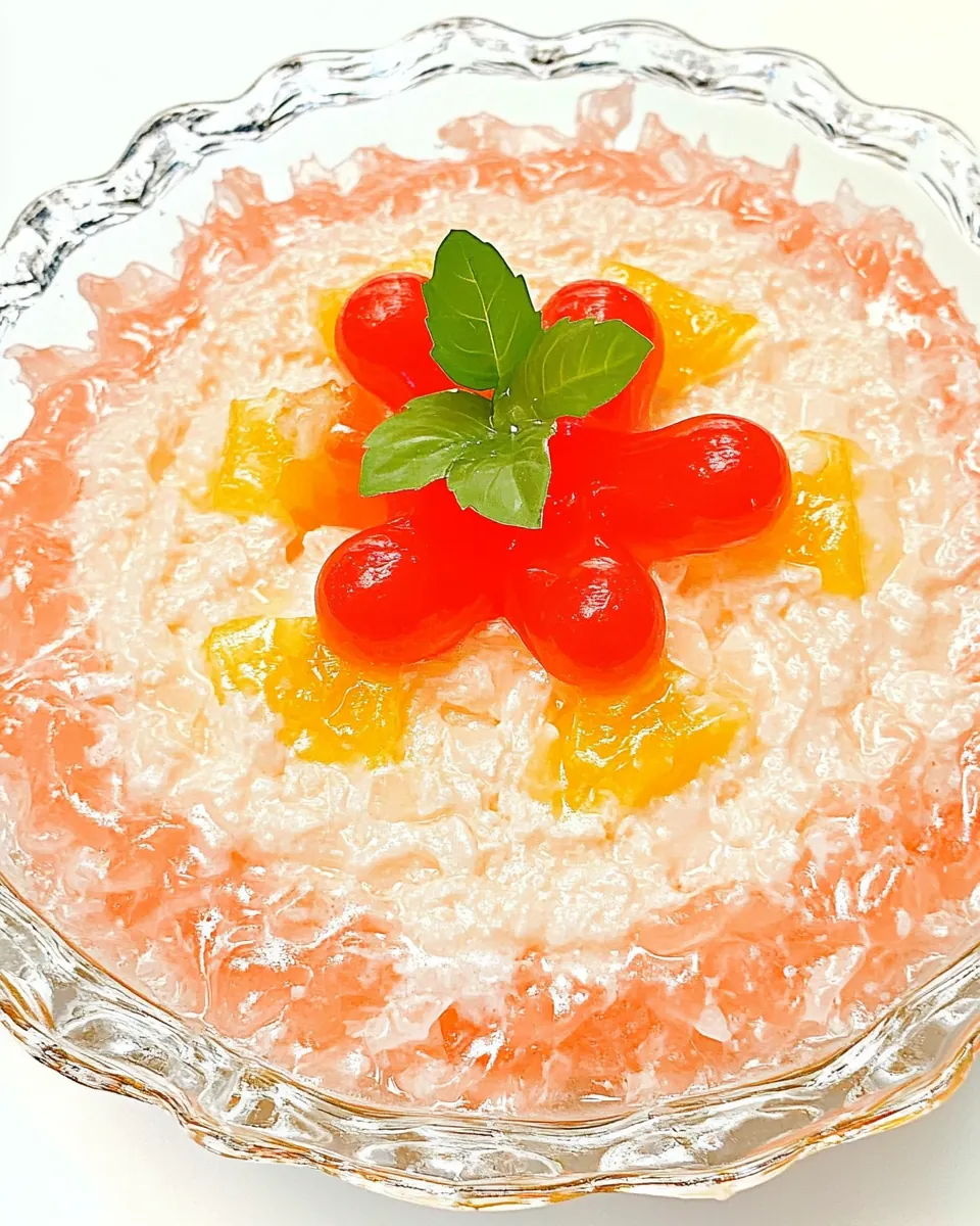 Orange Fluff Jello Salad