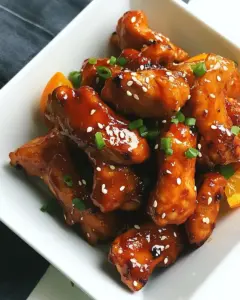 Orange Sriracha Chicken