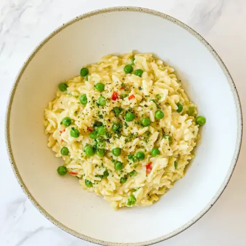Orzotto with Peas