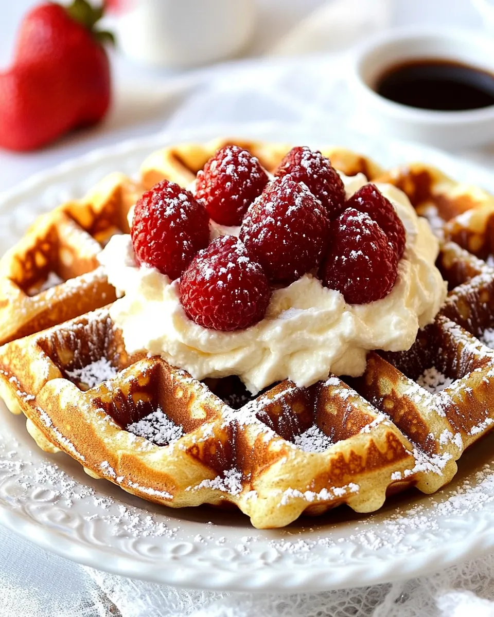 Our Favorite Sunday Waffles