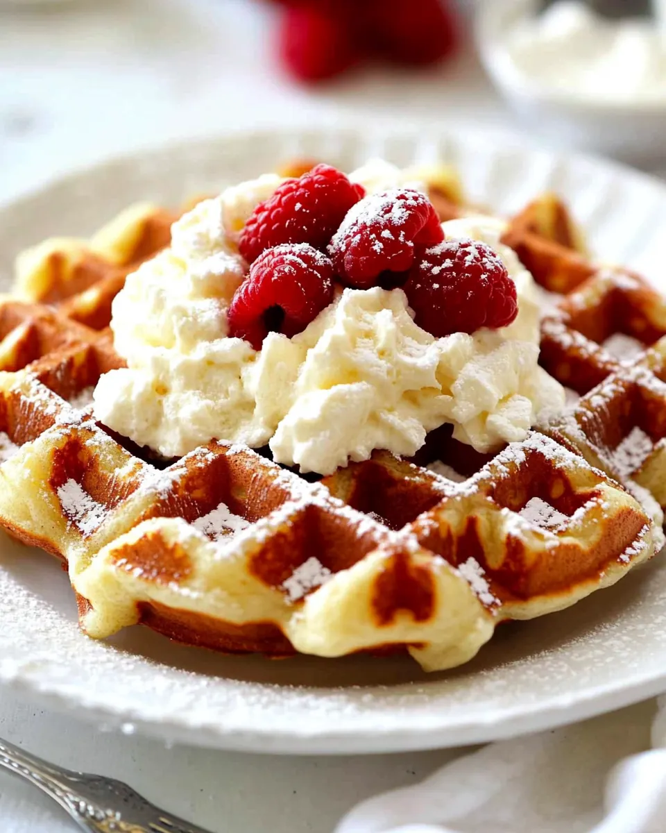 Our Favorite Sunday Waffles