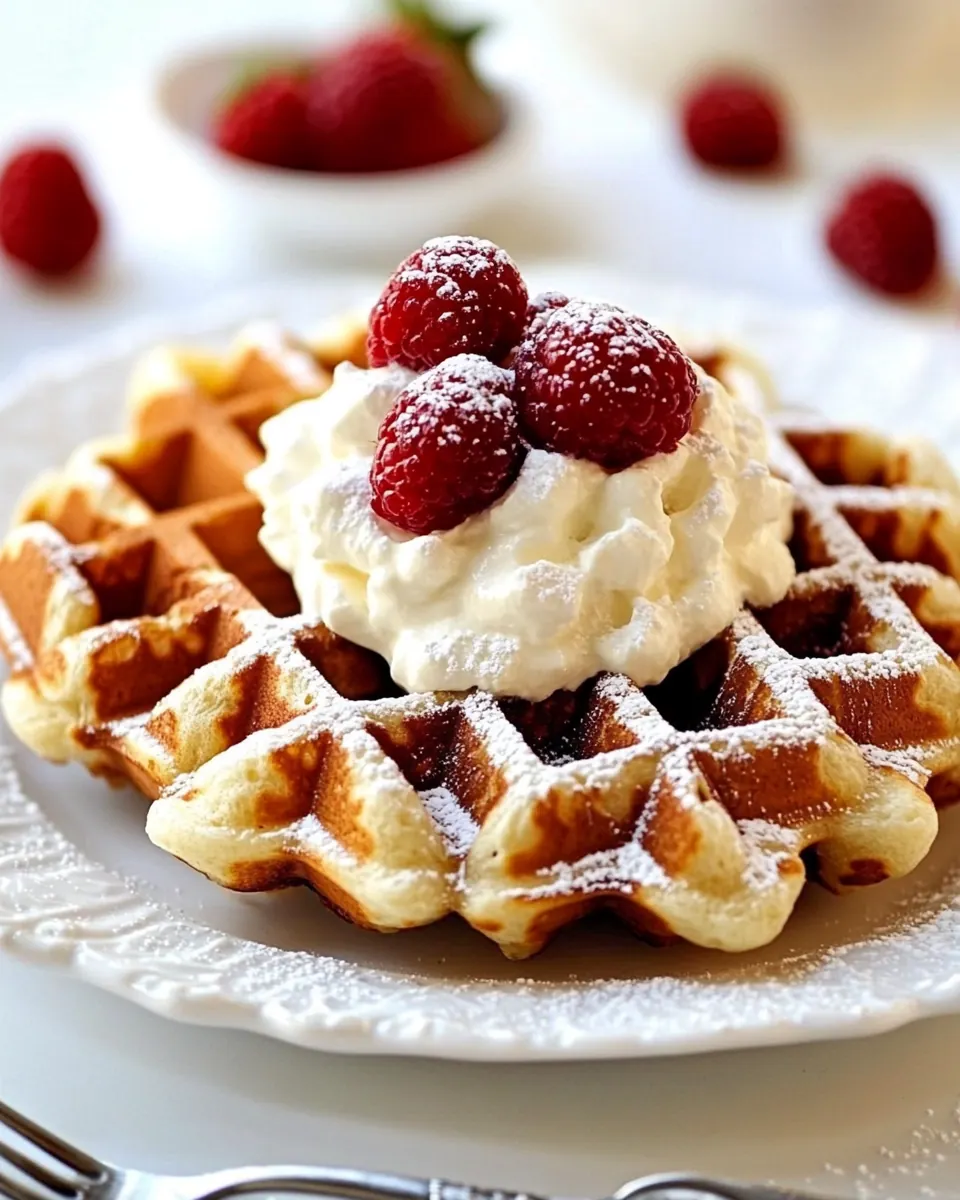 Our Favorite Sunday Waffles
