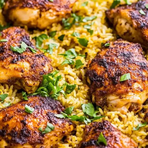 Oven Baked Chicken and Rice