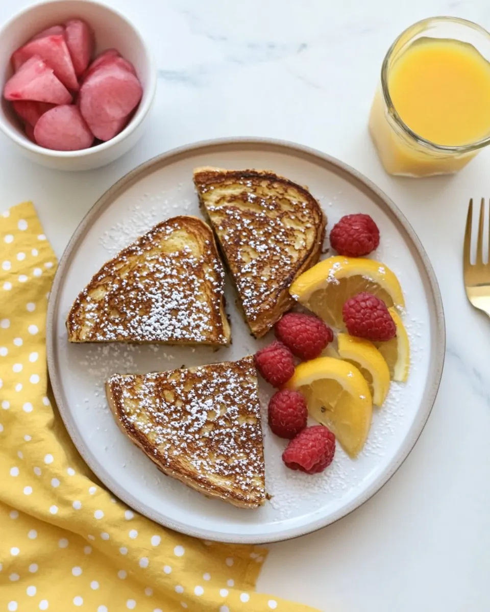 Oven Baked French Toast