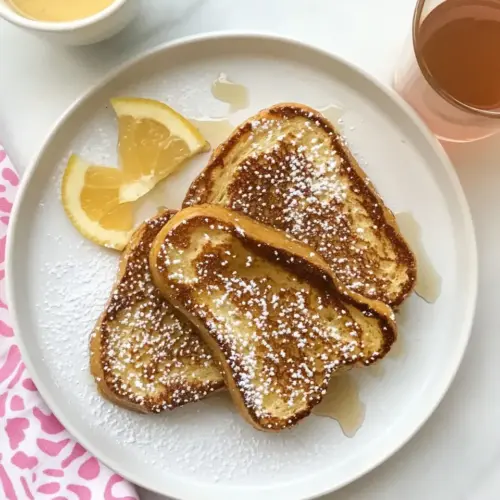 Oven Baked French Toast