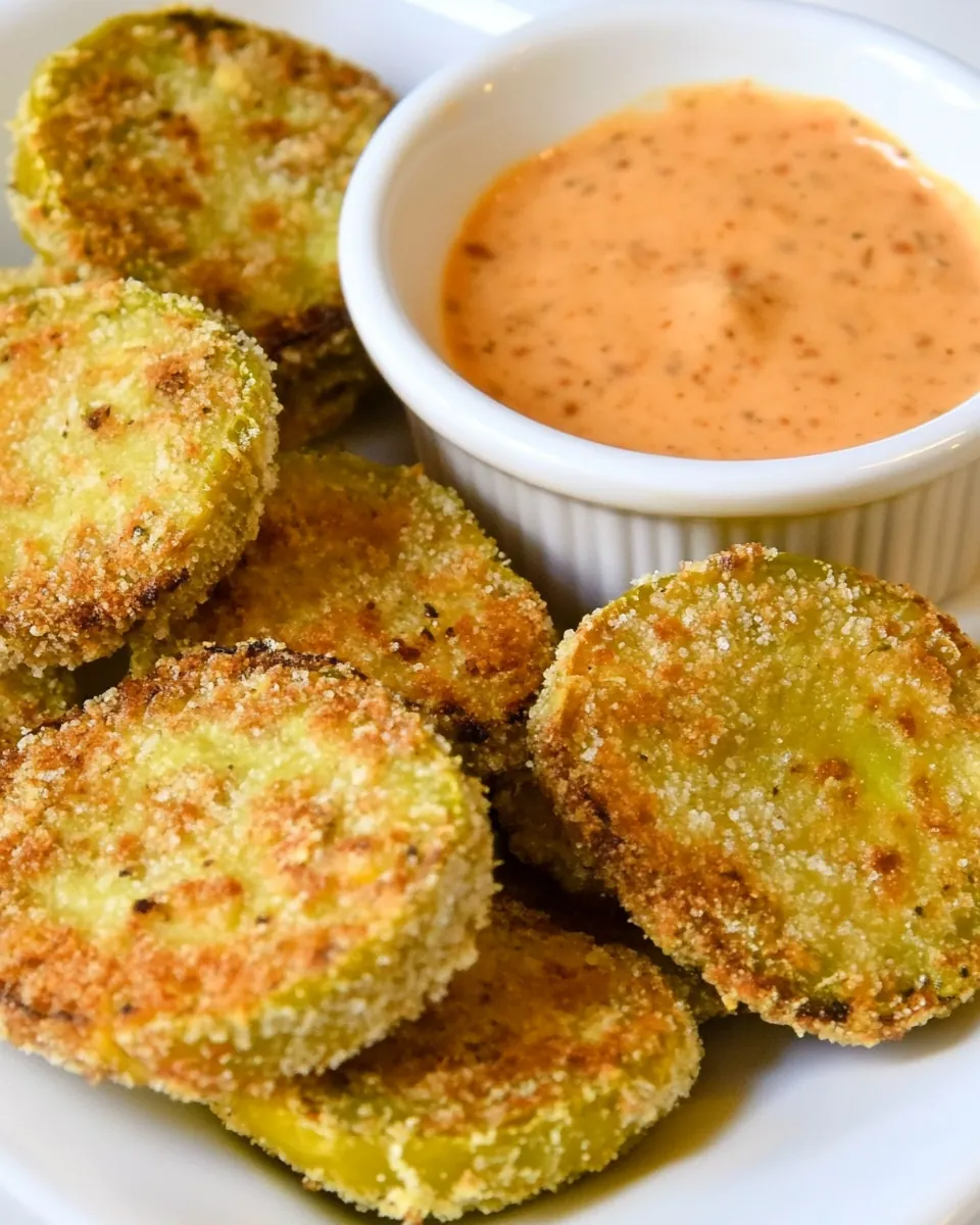 Oven Fried Green Tomatoes
