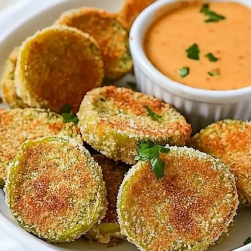 Oven Fried Green Tomatoes