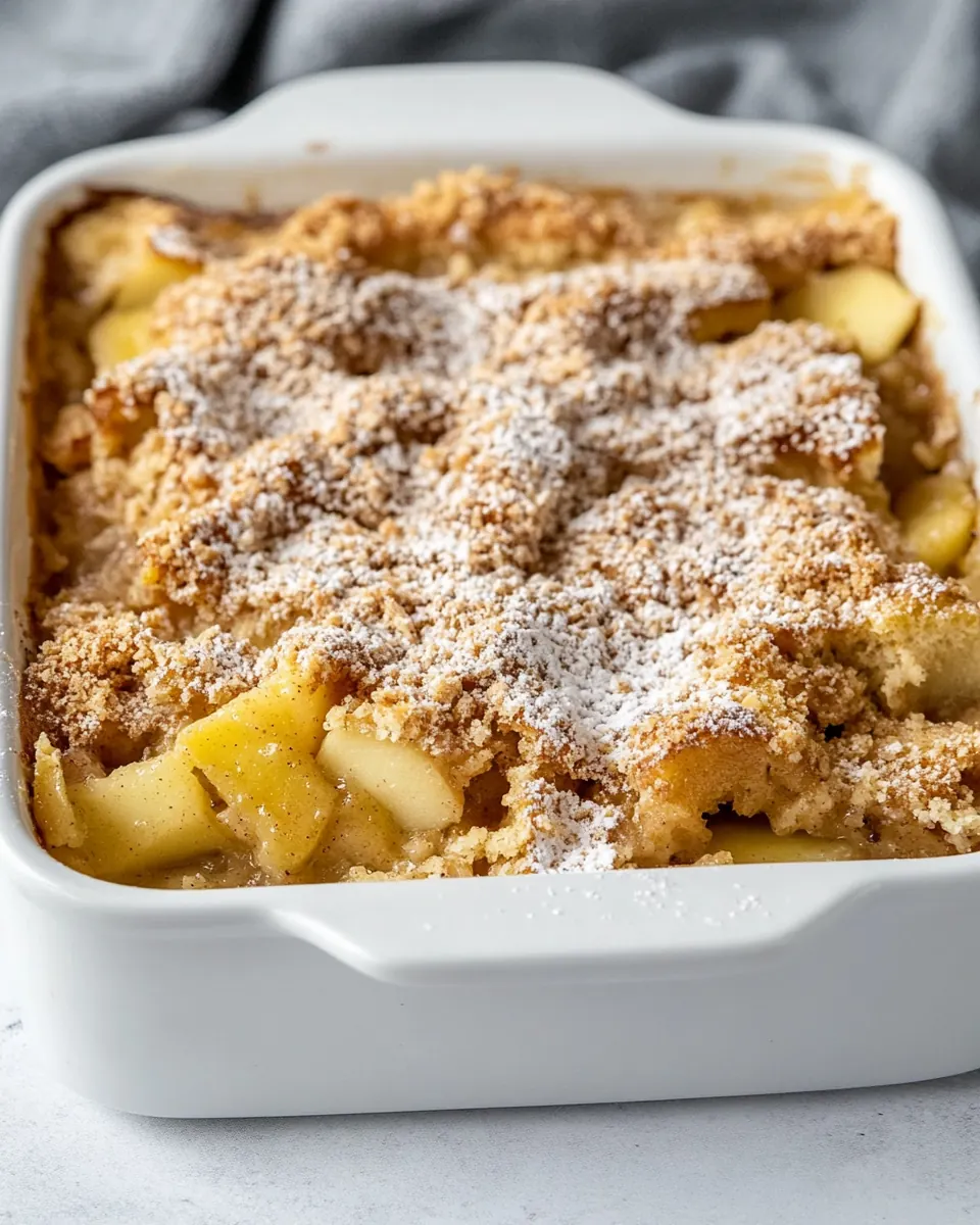 Overnight Apple Pie French Toast Casserole