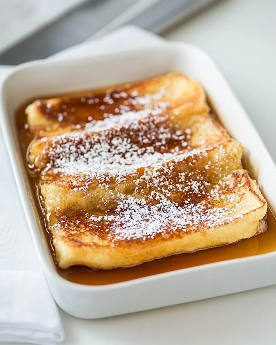 Overnight Caramel French Toast