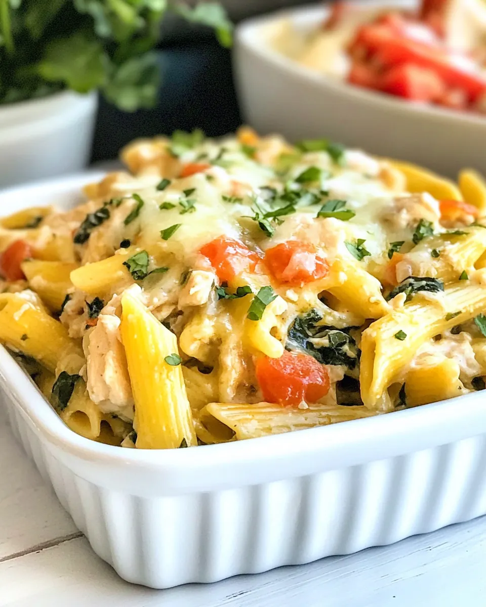 Overnight Monterey Chicken Pasta
