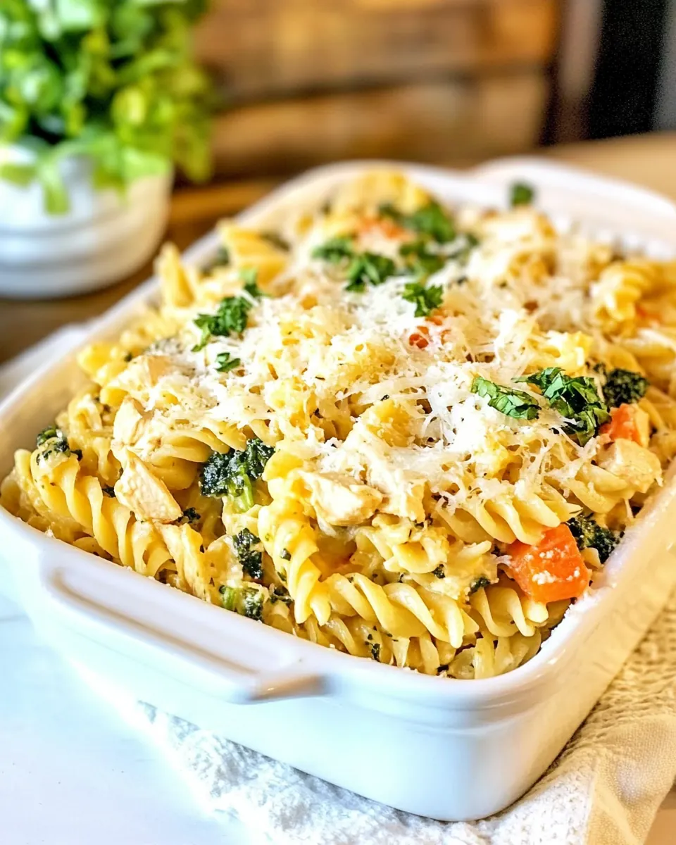 Overnight Monterey Chicken Pasta