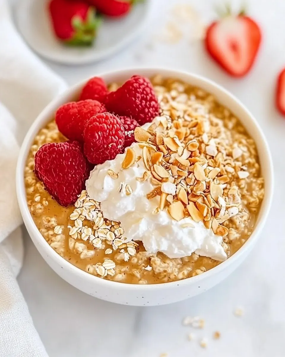 Overnight Steel Cut Oats