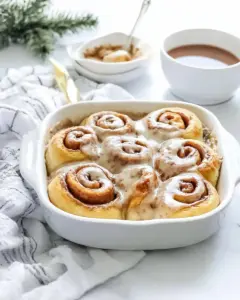Overnight Toffee Cinnamon Rolls