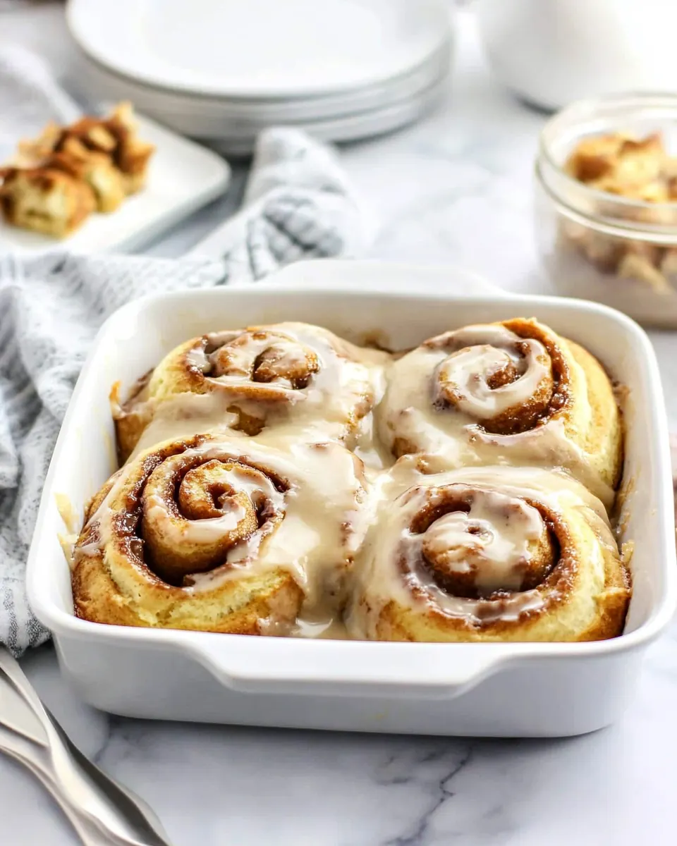 Overnight Toffee Cinnamon Rolls