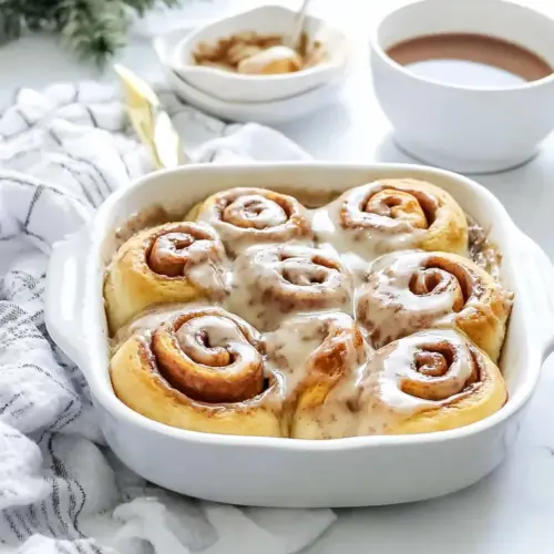 Overnight Toffee Cinnamon Rolls