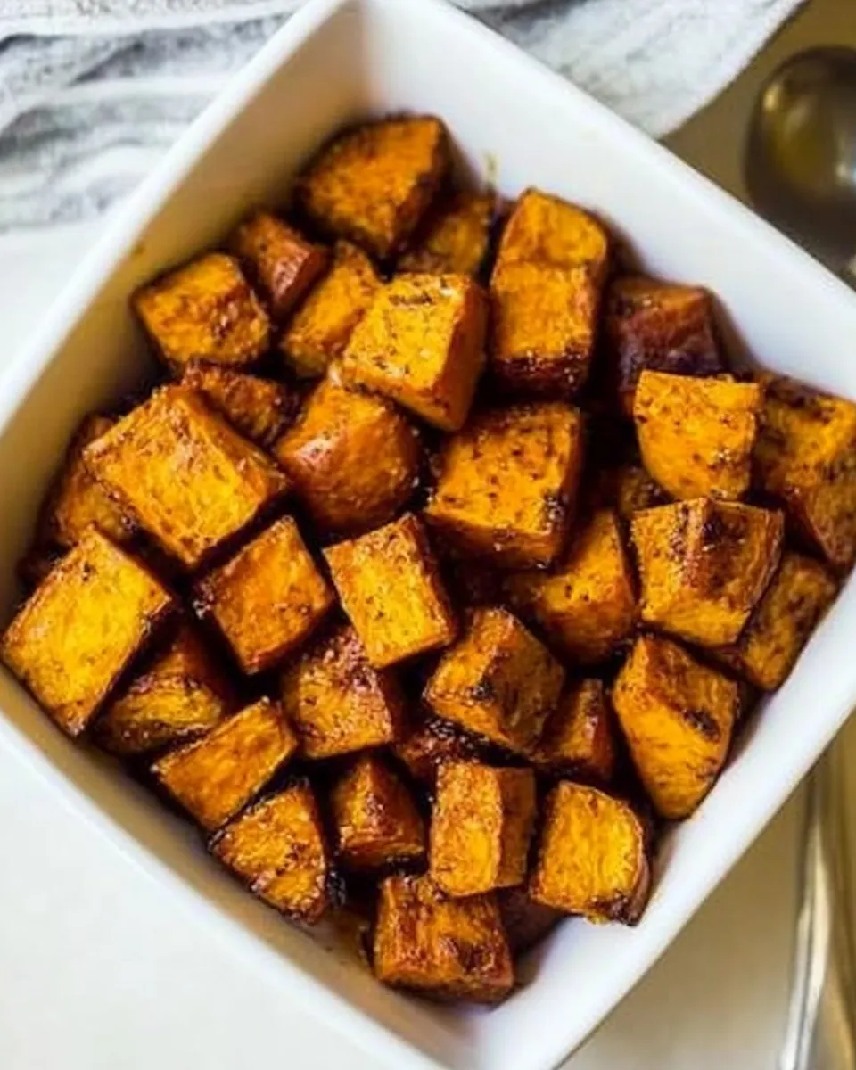 Paleo Maple Oven Roasted Sweet Potatoes In Coconut Oil