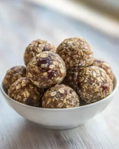 Paleo Oatmeal Cookie Energy Bites