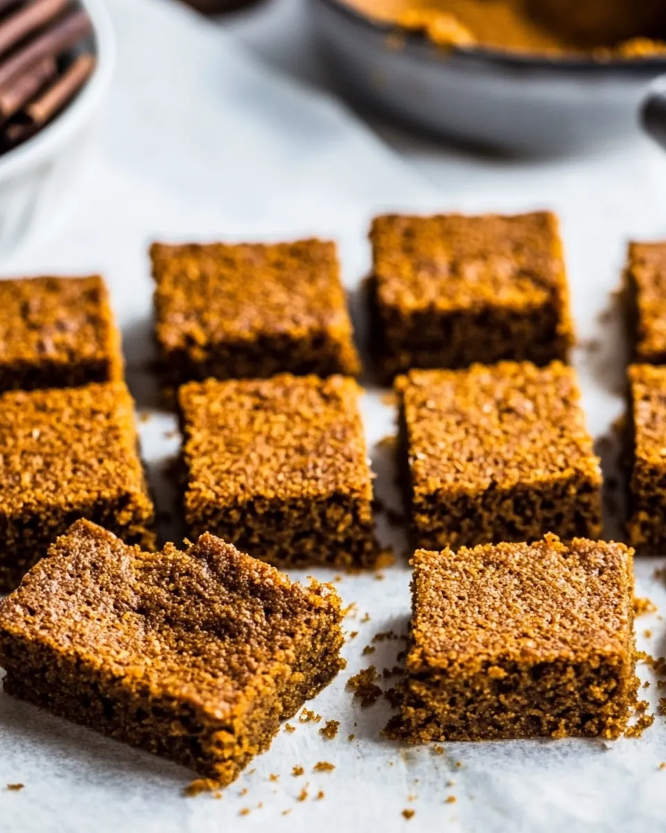 Paleo Pumpkin Cake Bars