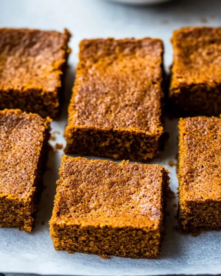 Paleo Pumpkin Cake Bars