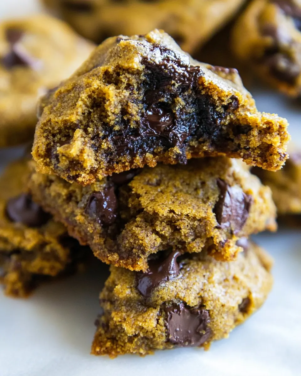 Paleo Pumpkin Chocolate Chip Cookies