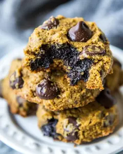 Paleo Pumpkin Chocolate Chip Cookies