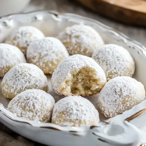 Paleo Russian Tea Cakes