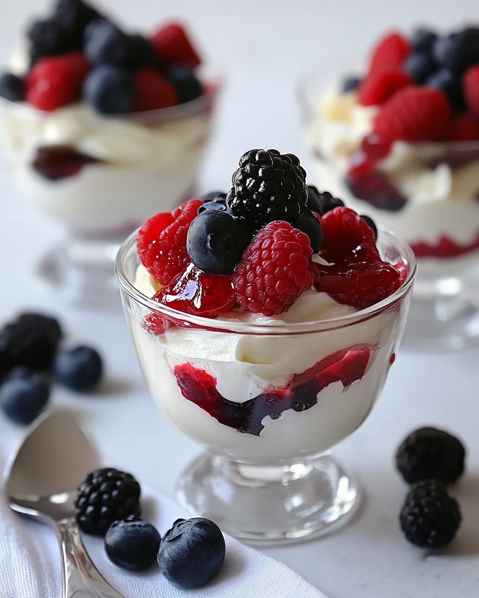 Paleo Vanilla Pudding Parfaits